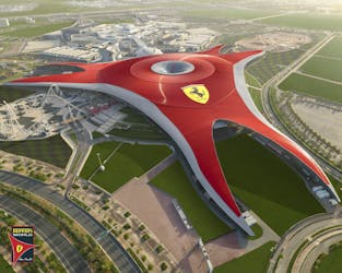 Algemene toegang Ferrari World Abu Dhabi plus toegang tot Qasr Al Watan